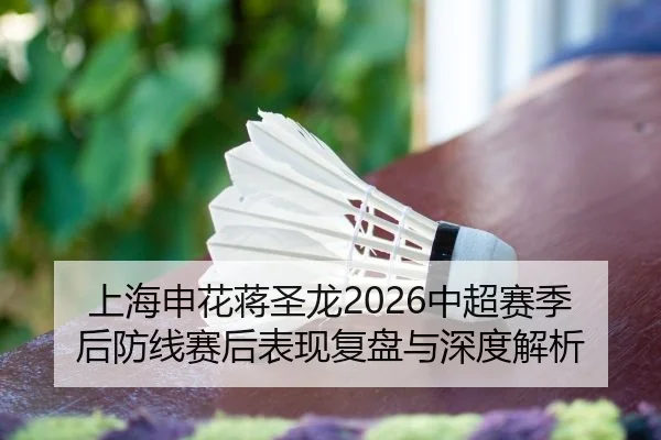 上海申花蒋圣龙2026中超赛季后防线赛后表现复盘与深度解析